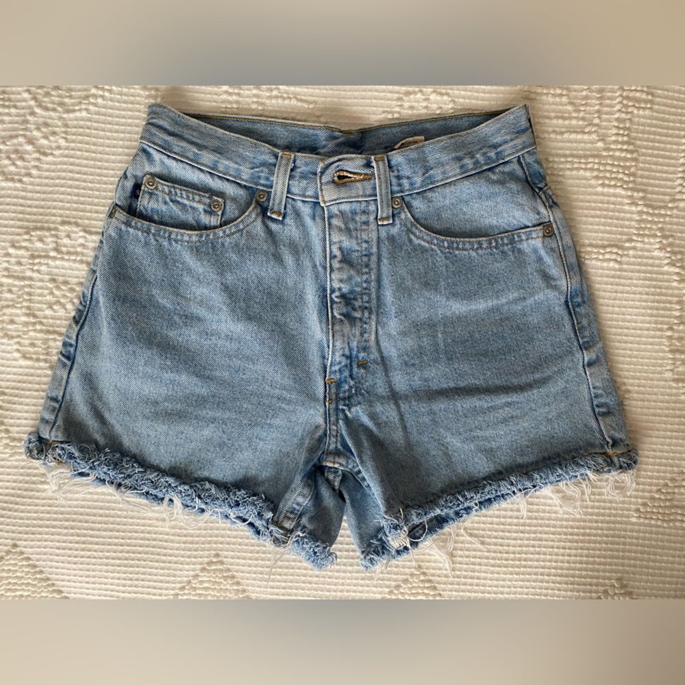 High waisted jean shorts vintage